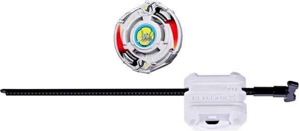 Beyblade X Over Project Driger Slash 4-80P Kreisel und Starter