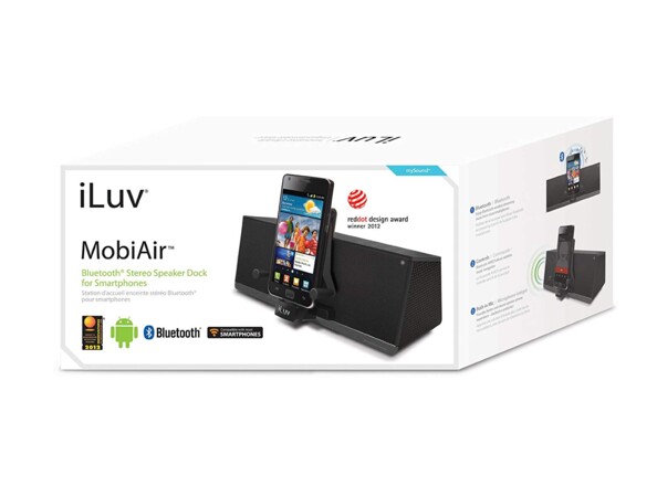 MobiAir-Lautsprecher mit Bluetooth- und Freisprechfunktion