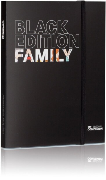 My Personal ComPENion A5-Notizblock – Black Family