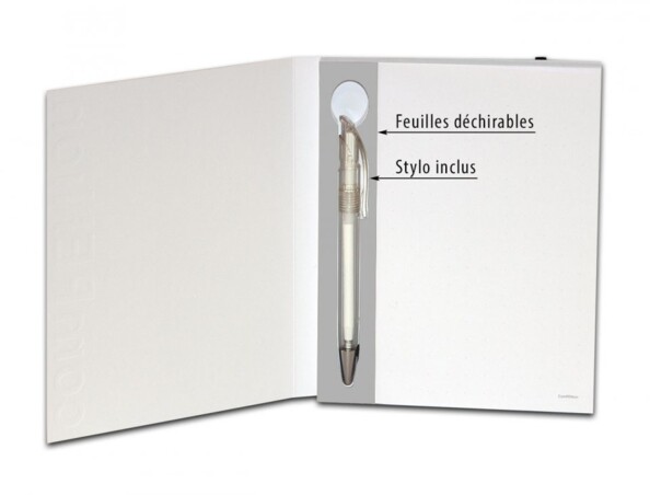 My Personal ComPENion A5-Notizblock – Black Red