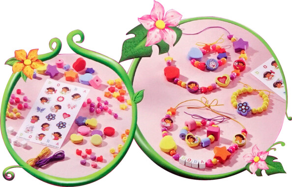 DORA Activity Box - Gestaltung von Halsketten & Armbändern + Bügelperlen