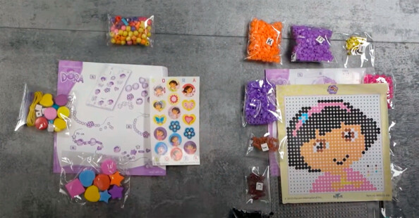 DORA Activity Box - Gestaltung von Halsketten & Armbändern + Bügelperlen