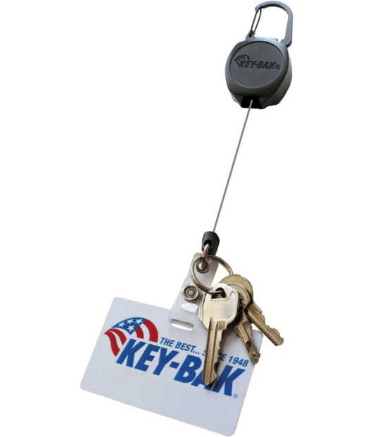 Schlüssel- und Namensschildanhänger mit Karabinerhaken