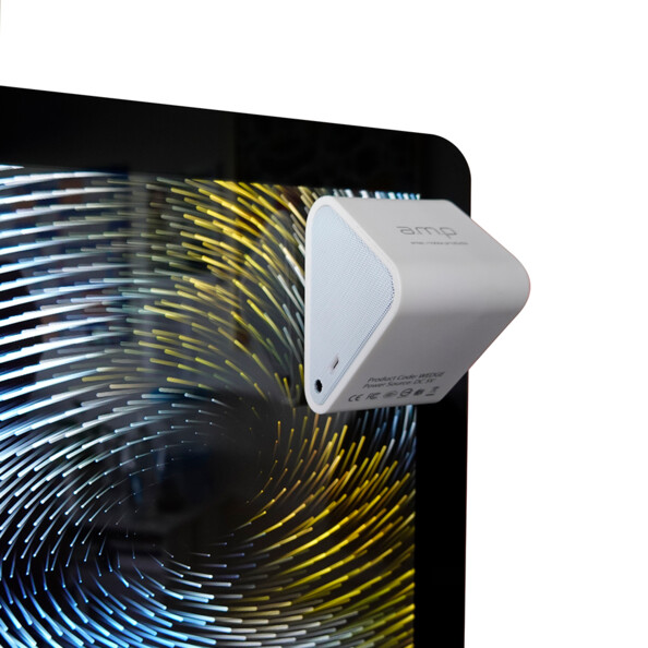 Wedge-Lautsprecher mit Bluetooth-Funktion und Saugnäpfen