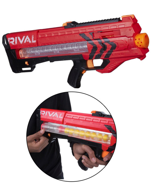 Nerf Rival Zeus MXV 1200 Blaster - Rot
