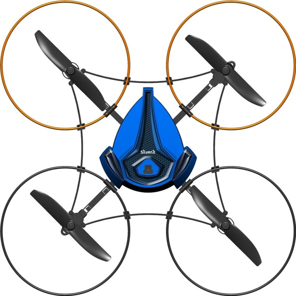 Funkgesteuerter Quadrocopter Space Galaxy