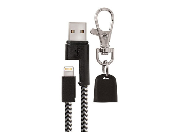 Halskette und USB Lightning Lade- und Übertragungskabel