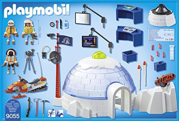 Playmobil Action: Hauptquartier der Polarforscher