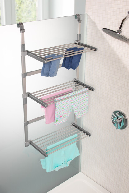 Duschwäscheständer – 3 Ebenen