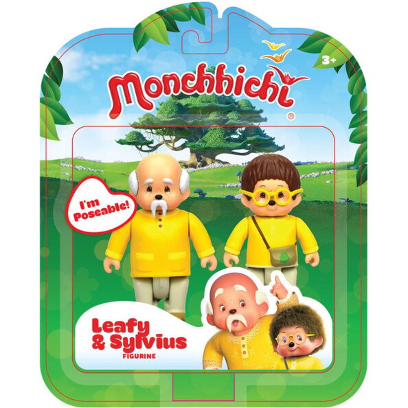 Figurinen Der Stamm der Monchhichi - Feuillu & Sylvus