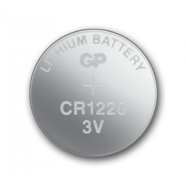 5 CR1220 3V Lithium-Knopfzellen