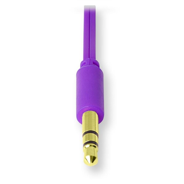 Einziehbare In-Ear-Kopfhörer Sport – Rosa/Lila