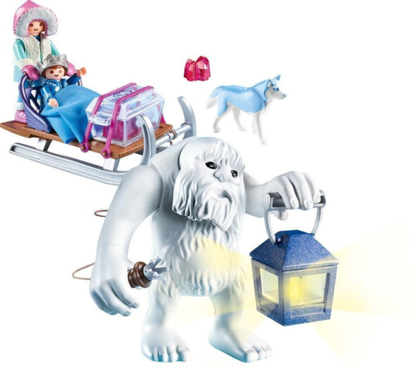 Playmobil Magic Schneetroll mit Schlitten 9473