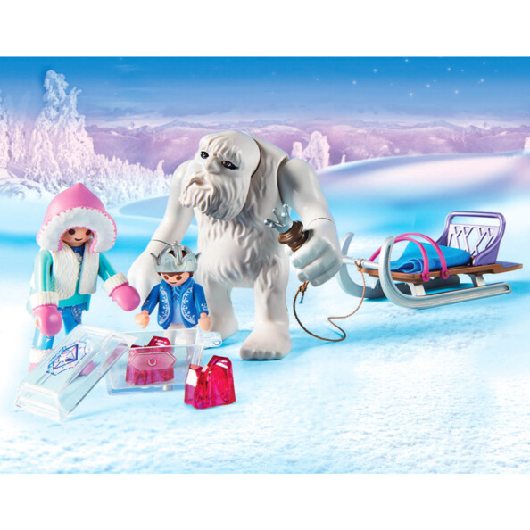 Playmobil Magic Schneetroll mit Schlitten 9473
