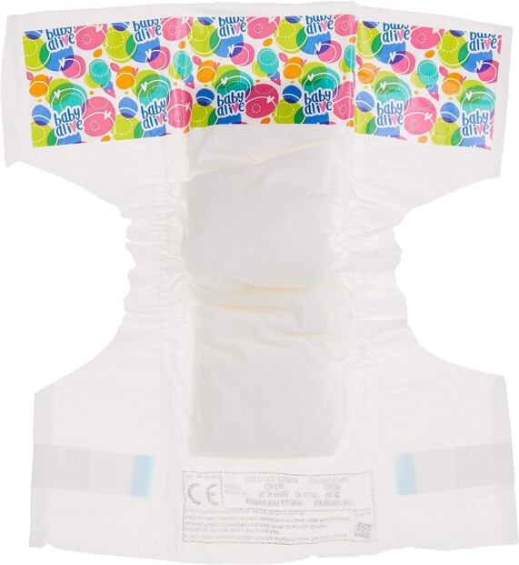 4er-Set Ersatzwindeln für Baby Alive-Puppe