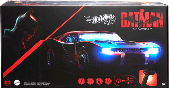 Hot Wheels Funkgesteuertes Batmobil Maßstab 1/10 - The Batman Limited Edition
