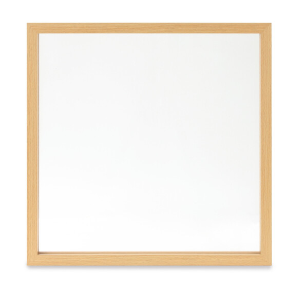 Austauschbarer Rahmen für Vinyl, Holzoptik