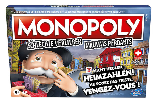Brettspiel Monopoly Edition Schlechte Verlierer