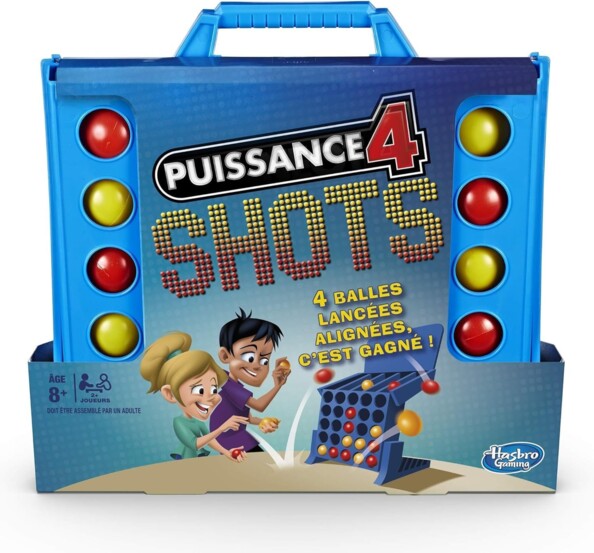 Brettspiel „Vier gewinnt“ – Shots-Version
