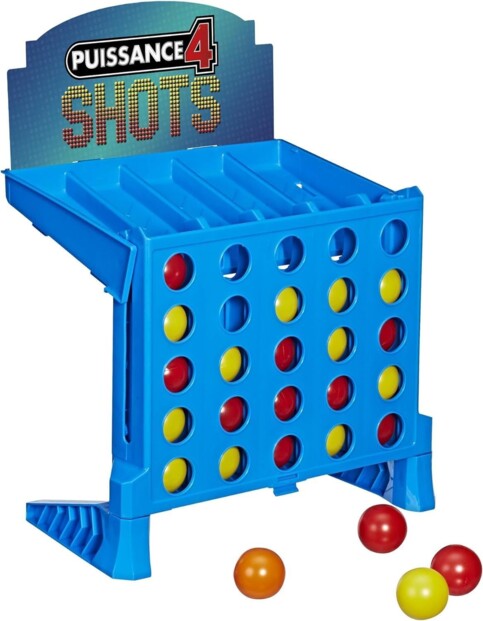 Brettspiel „Vier gewinnt“ – Shots-Version