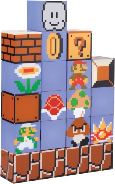 Nintendo Super Mario Bros „Build a Level“ Leuchte
