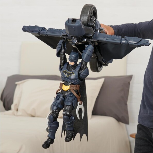 Motorrad von Batman:
Umwandelbares Batcyle in Batplane