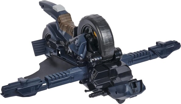 Motorrad von Batman:
Umwandelbares Batcyle in Batplane