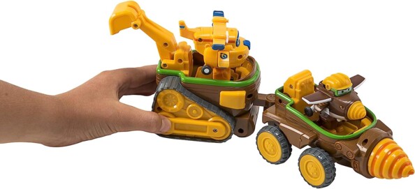 Bagger und Bohrmaschine Super Wings Donnie & Todd's Dig Rig