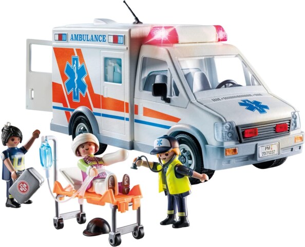 Playmobil CITY Action: Krankenwagen mit Verletzter