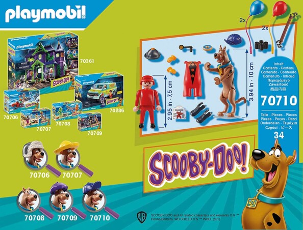 Scooby-Doo und der Clownsgeist Playmobil