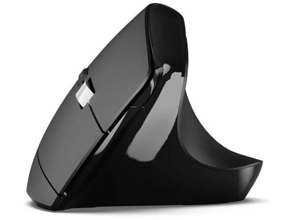 Kabellose, vertikale optische Maus