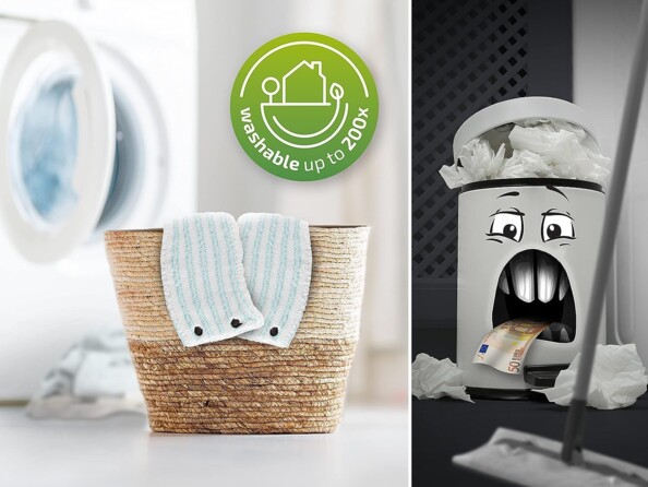 Wischmopp- und Eimer-Set 55379