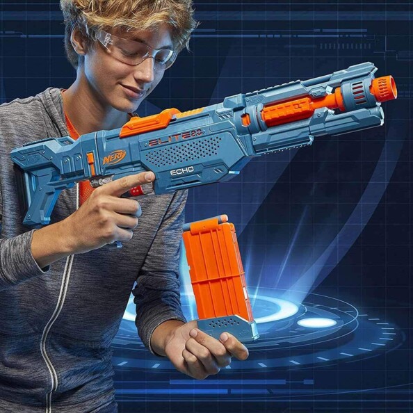 Nerf Elite 2.0 Echo CS 10 Blaster mit Clip und 24 Darts