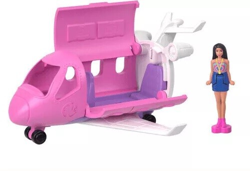 Mini BarbieLand Spielset – 4 Puppen und 4 Fahrzeuge
