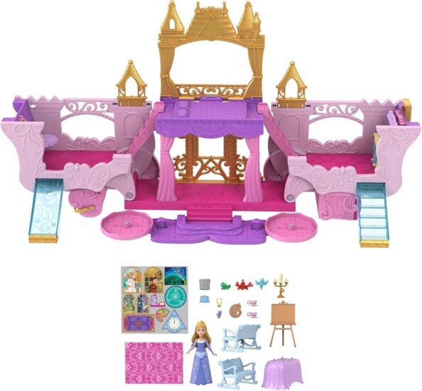 Disney Princess-Set: Kutsche zum Schloss von Aurora