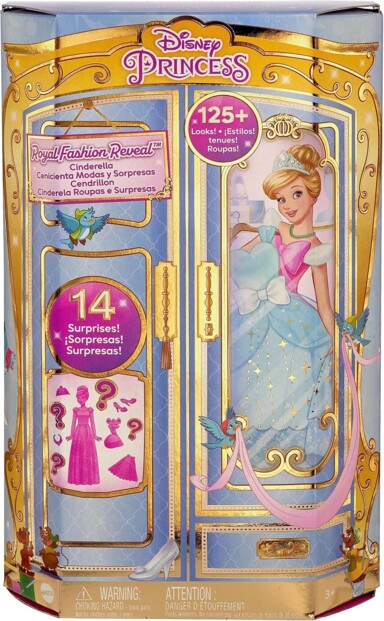 Disney Princesses Box ,,Cinderella-Puppe und ihre königlichen Überraschungen"