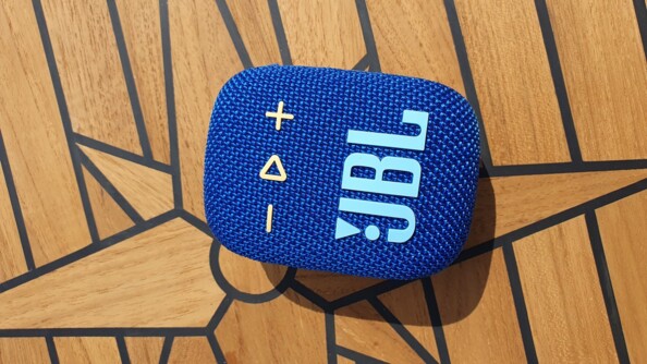 Bluetooth-kompatibler tragbarer Lautsprecher Wind 3S – Blau