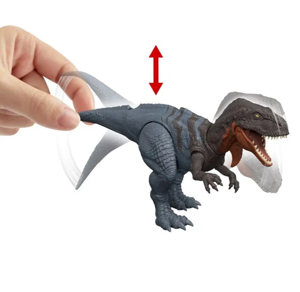 Jurassic World Abelisaurus-Actionfigur mit Soundeffekten