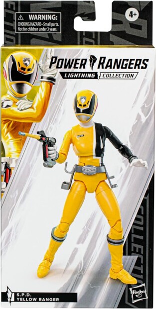 Power Rangers Lightning Collection S.P.D. Gelber Ranger Figur