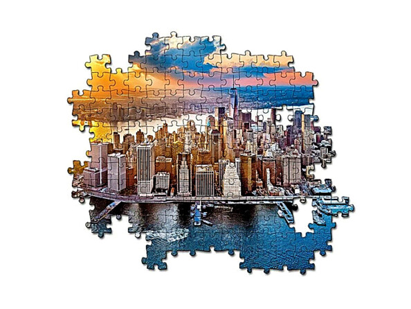 3 Puzzles Paris/Dubai/New York - 2 x 1000 Teile und 1 x 500 Teile