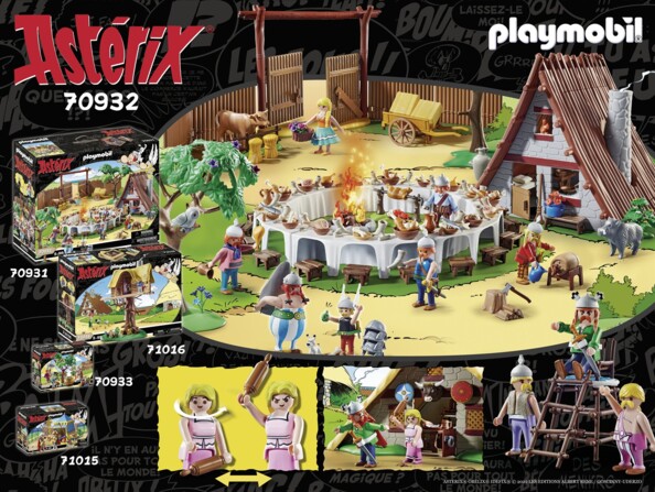 Die Hütte des Majestix Playmobil Asterix