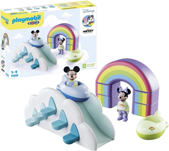 Playmobil 1.2.3 - Wolkenhaus von Mickey und Minnie