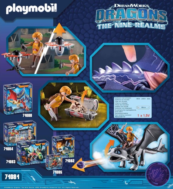 Playmobil DreamWorks Dragons – Die 9 Welten
