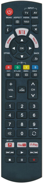 Universelle Fernbedienung für Panasonic-Fernseher