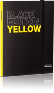 My Personal ComPENion A5-Notizblock – Black Yellow