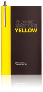 My Personal ComPENion Notizbuch A7 – Black Yellow