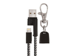 Halskette und USB Lightning Lade- und Übertragungskabel