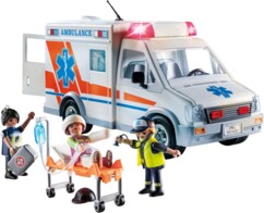 Playmobil CITY Action: Krankenwagen mit Verletzter