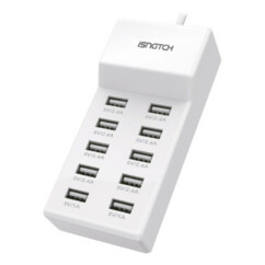 10-Port-USB-Steckdosenleiste - 50 W