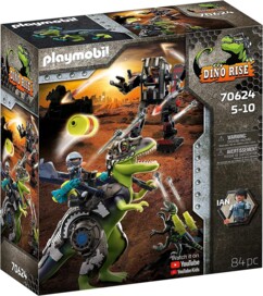 PLAYMOBIL 70624 – Dino Rise T-Rex: Battle of the Giants